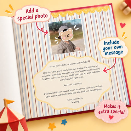 First Birthday- Interactive Custom Storybook